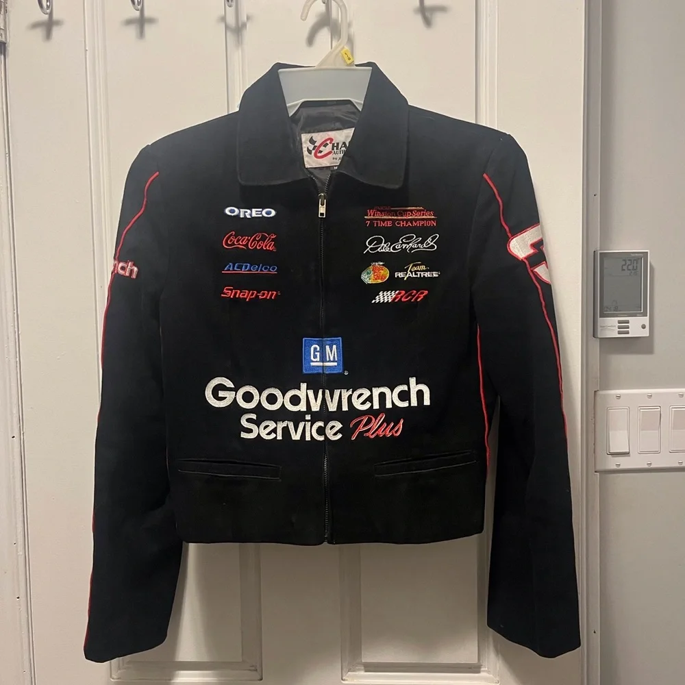 Goodwrench Service Plus Black Racing Jacket - Picture 1 of 3